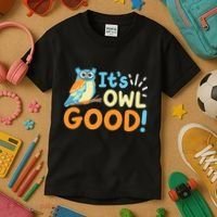 Owl Owls ItS Owl Good Kids T-Shirt thumb 3