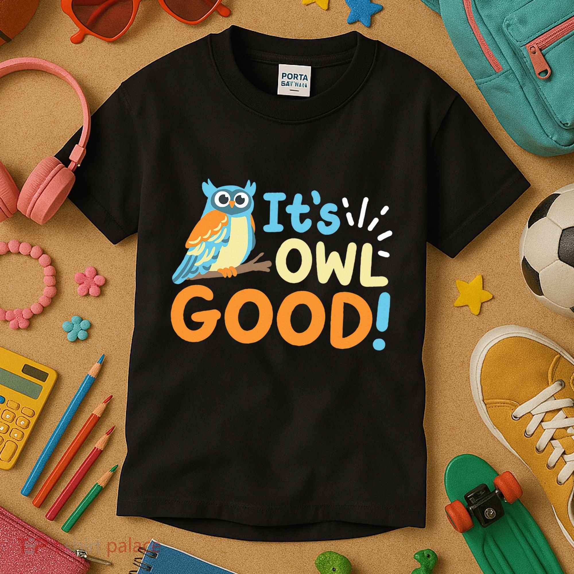 Owl Owls ItS Owl Good Kids T-Shirt