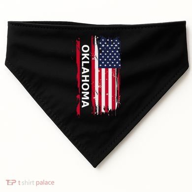 Oklahoma USA-Made Doggie Bandana