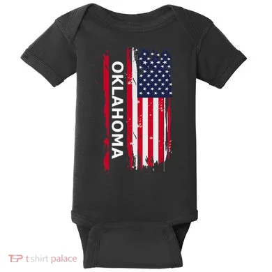 Oklahoma Baby Bodysuit