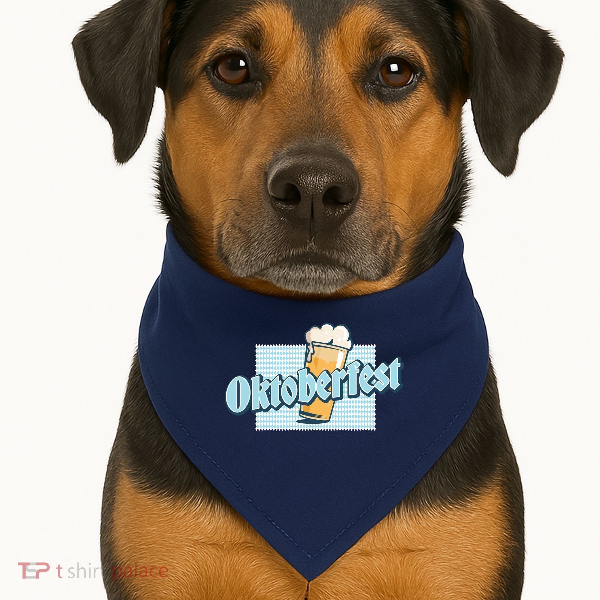 Oktoberfest USA-Made Doggie Bandana
