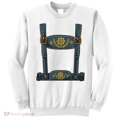 Oktoberfest Outfit Lederhosen Costume Sweatshirt