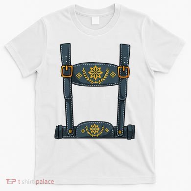 Oktoberfest Outfit Lederhosen Costume T-Shirt