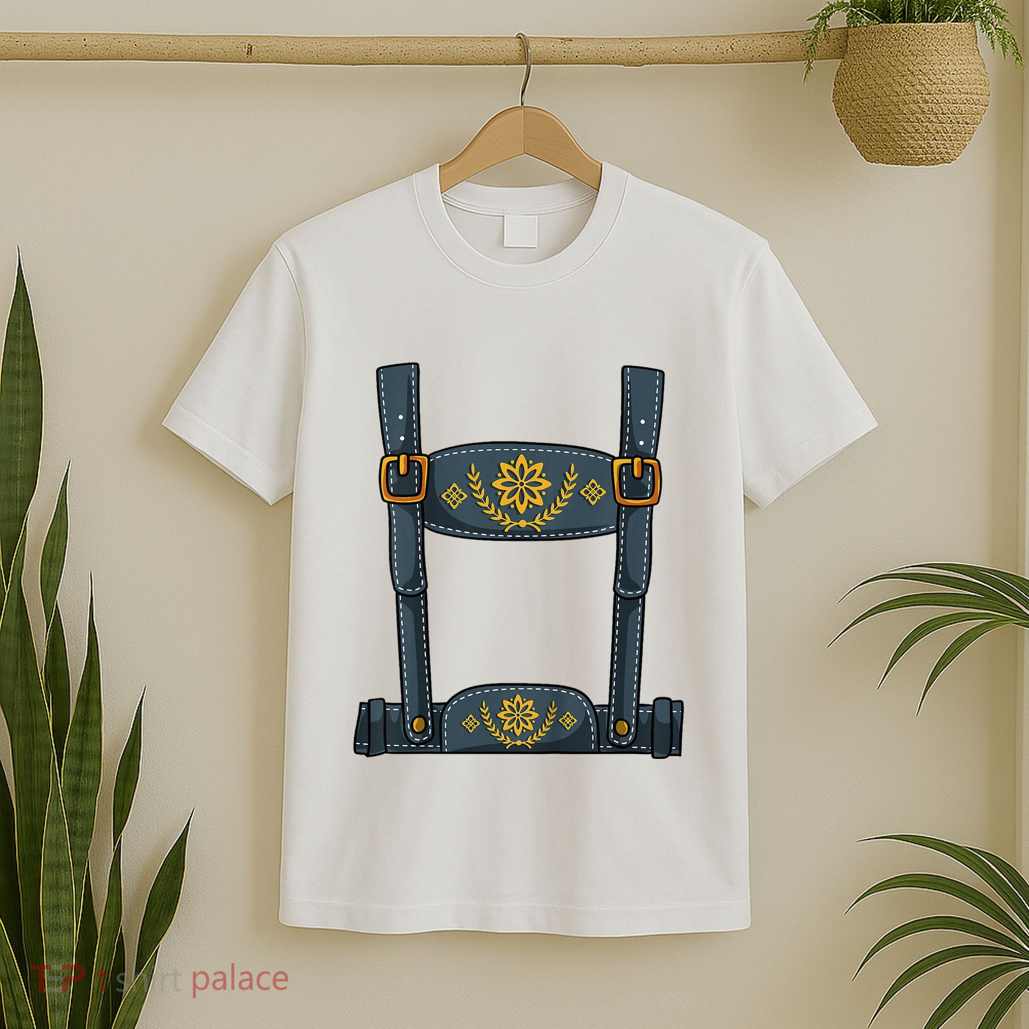 Oktoberfest Outfit Lederhosen Costume T-Shirt
