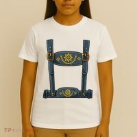 Oktoberfest Outfit Lederhosen Costume T-Shirt thumb 4
