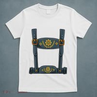 Oktoberfest Outfit Lederhosen Costume T-Shirt thumb 5