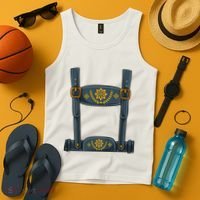 Oktoberfest Outfit Lederhosen Costume Tank Top thumb 4
