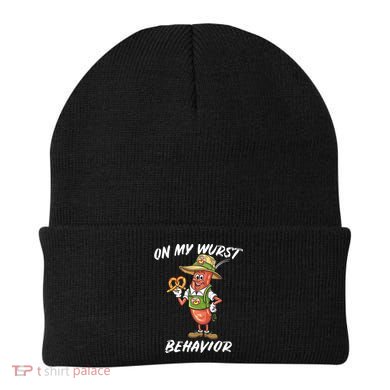 Oktoberfest On My Wurst Behavior Beanie