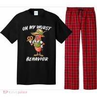 Oktoberfest On My Wurst Behavior Pajama Set thumb 0