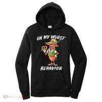 Oktoberfest On My Wurst Behavior Women's Hoodie thumb 0