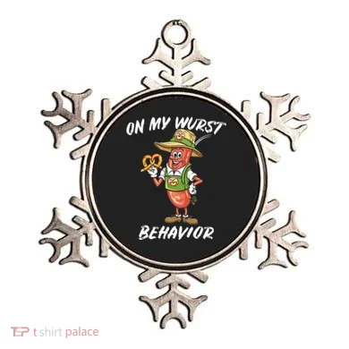 Oktoberfest On My Wurst Behavior Ornament