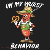 Oktoberfest On My Wurst Behavior Hat thumb 2