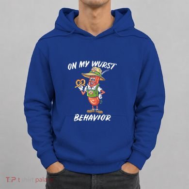 Oktoberfest On My Wurst Behavior Hoodie
