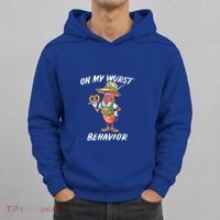 Oktoberfest On My Wurst Behavior Hoodie thumb 0