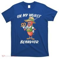 Oktoberfest On My Wurst Behavior T-Shirt thumb 0
