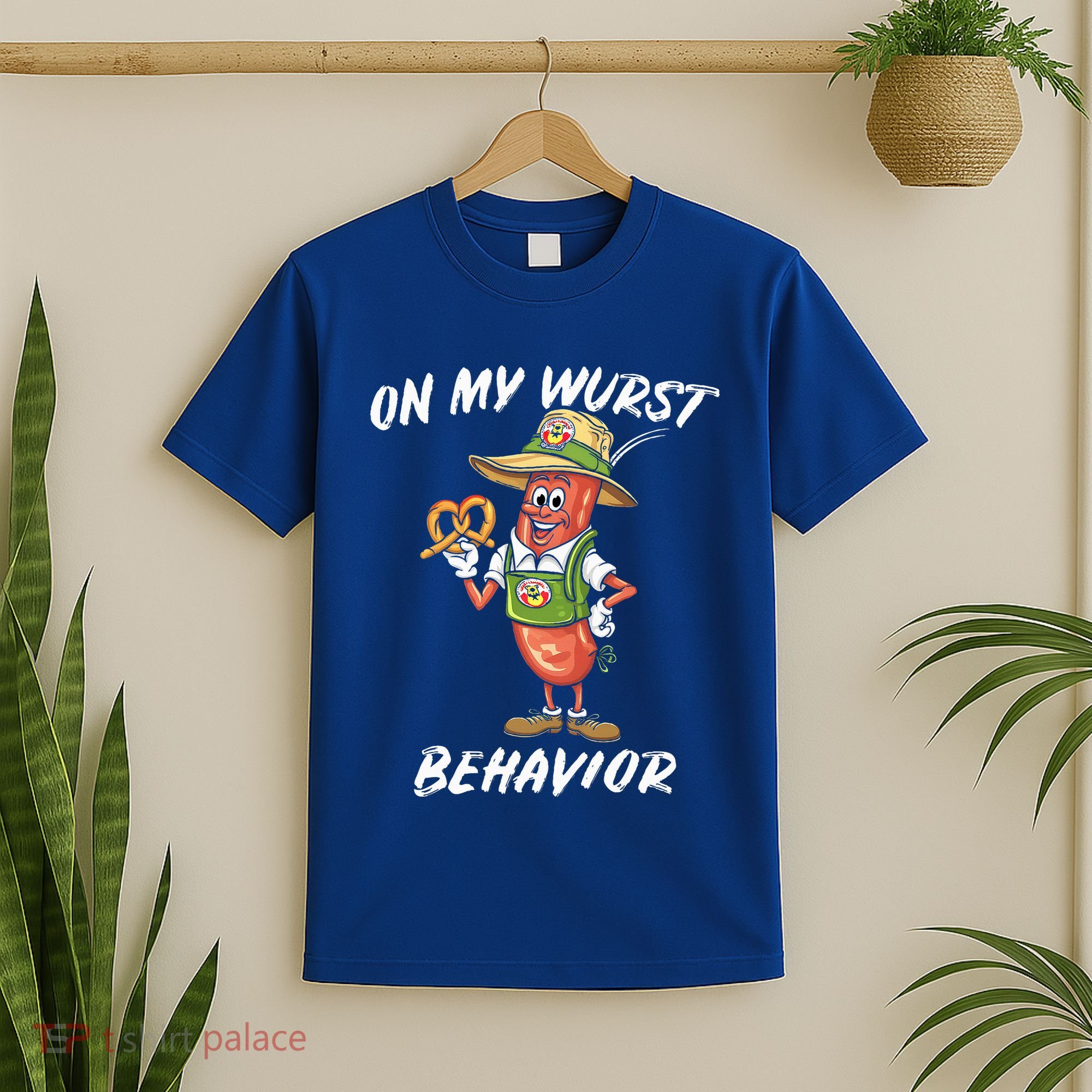 Oktoberfest On My Wurst Behavior T-Shirt