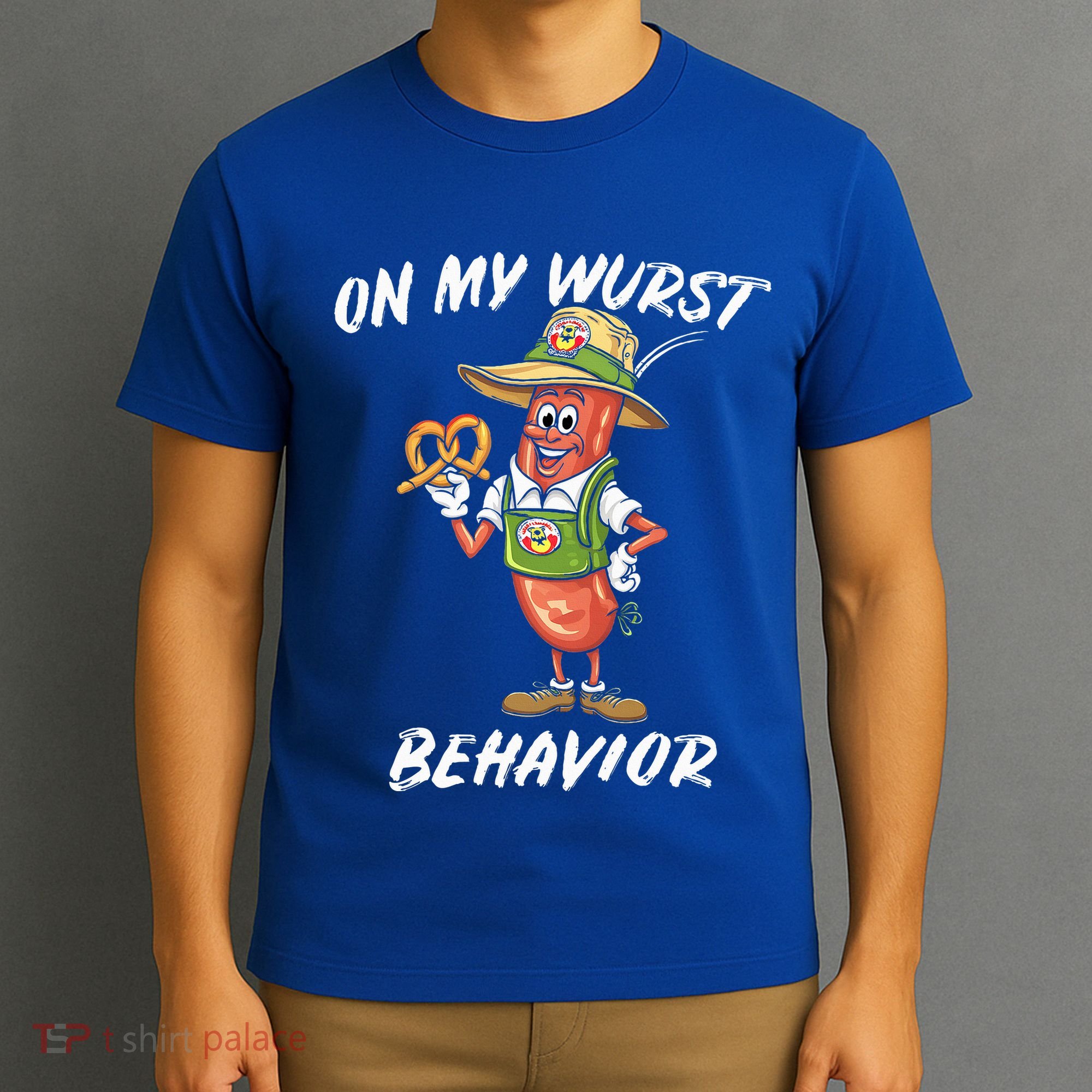 Oktoberfest On My Wurst Behavior T-Shirt