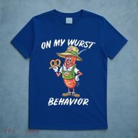 Oktoberfest On My Wurst Behavior T-Shirt thumb 5