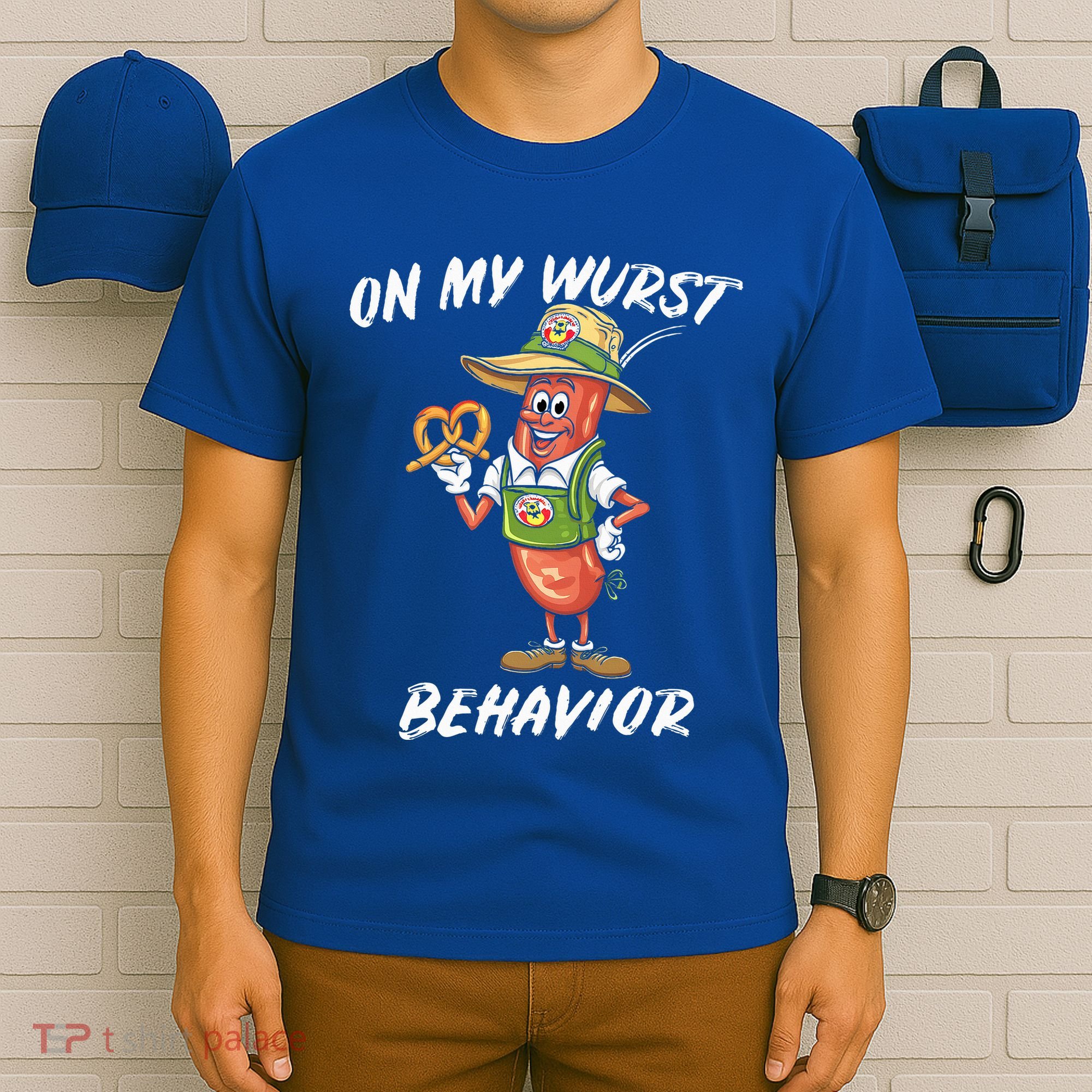Oktoberfest On My Wurst Behavior T-Shirt