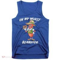 Oktoberfest On My Wurst Behavior Tank Top thumb 0