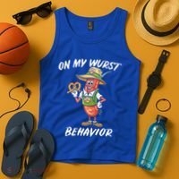 Oktoberfest On My Wurst Behavior Tank Top thumb 4