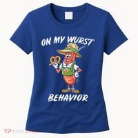 Oktoberfest On My Wurst Behavior Women's T-Shirt thumb 0