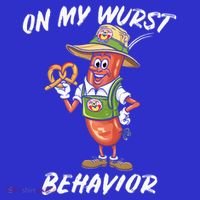 Oktoberfest On My Wurst Behavior Kids Long Sleeve Shirt thumb 2