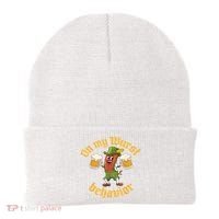Oktoberfest On My Wurst Behavior Funny German Beanie thumb 0