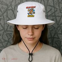 Oktoberfest On My Wurst Behavior German Drinking Party Bucket Hat thumb 3