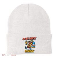 Oktoberfest On My Wurst Behavior German Drinking Party Beanie thumb 0