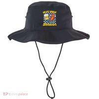 Oktoberfest On My Wurst Behavior Retro Groovy Beer Bucket Hat thumb 0