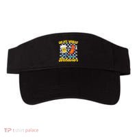 Oktoberfest On My Wurst Behavior Retro Groovy Beer Visor thumb 0