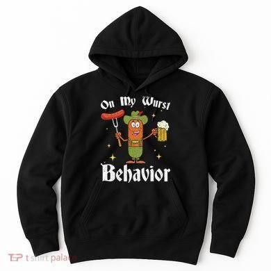 Oktoberfest On My Wurst Behavior Hoodie