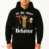 Oktoberfest On My Wurst Behavior Hoodie thumb 2