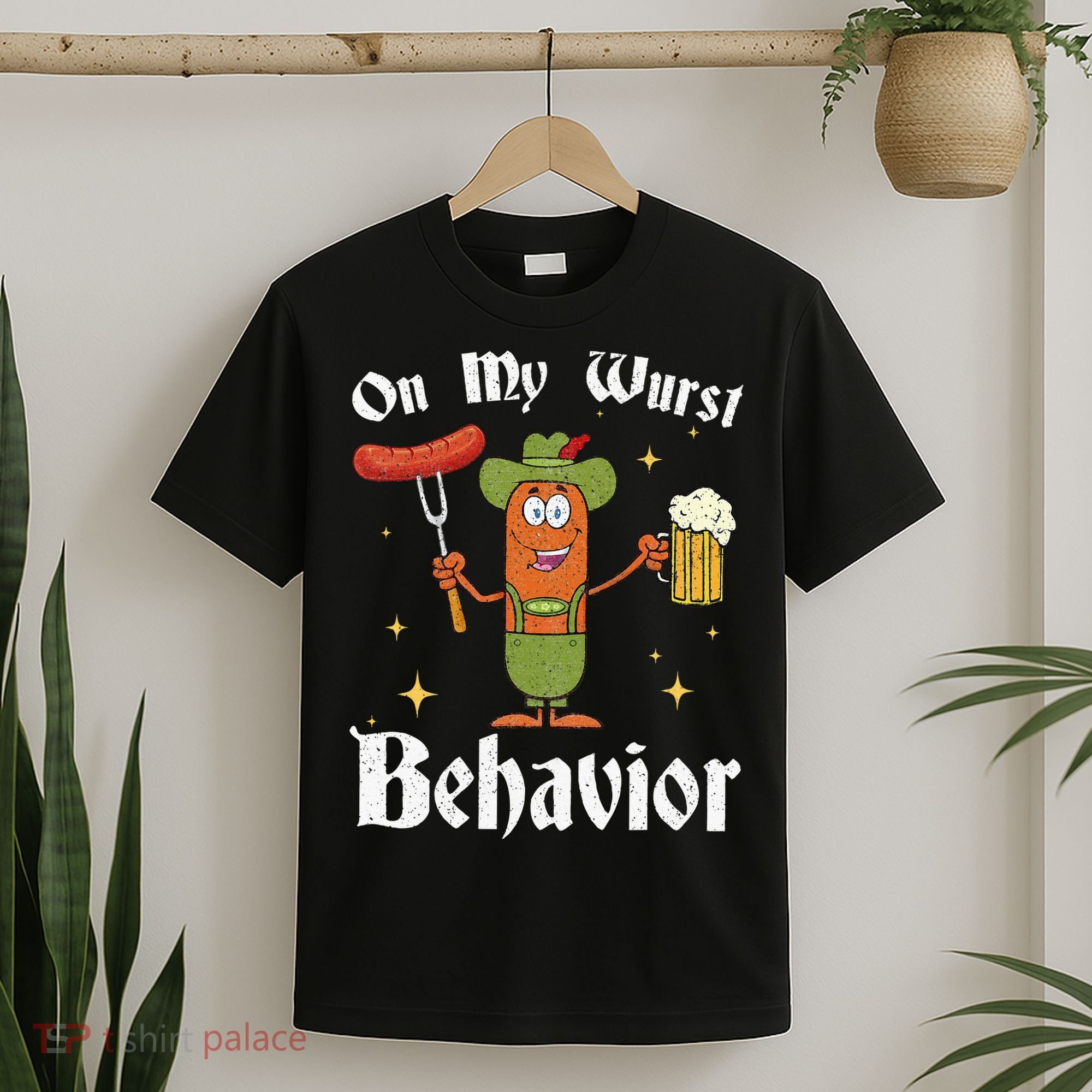 Oktoberfest On My Wurst Behavior T-Shirt