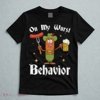 Oktoberfest On My Wurst Behavior T-Shirt thumb 5