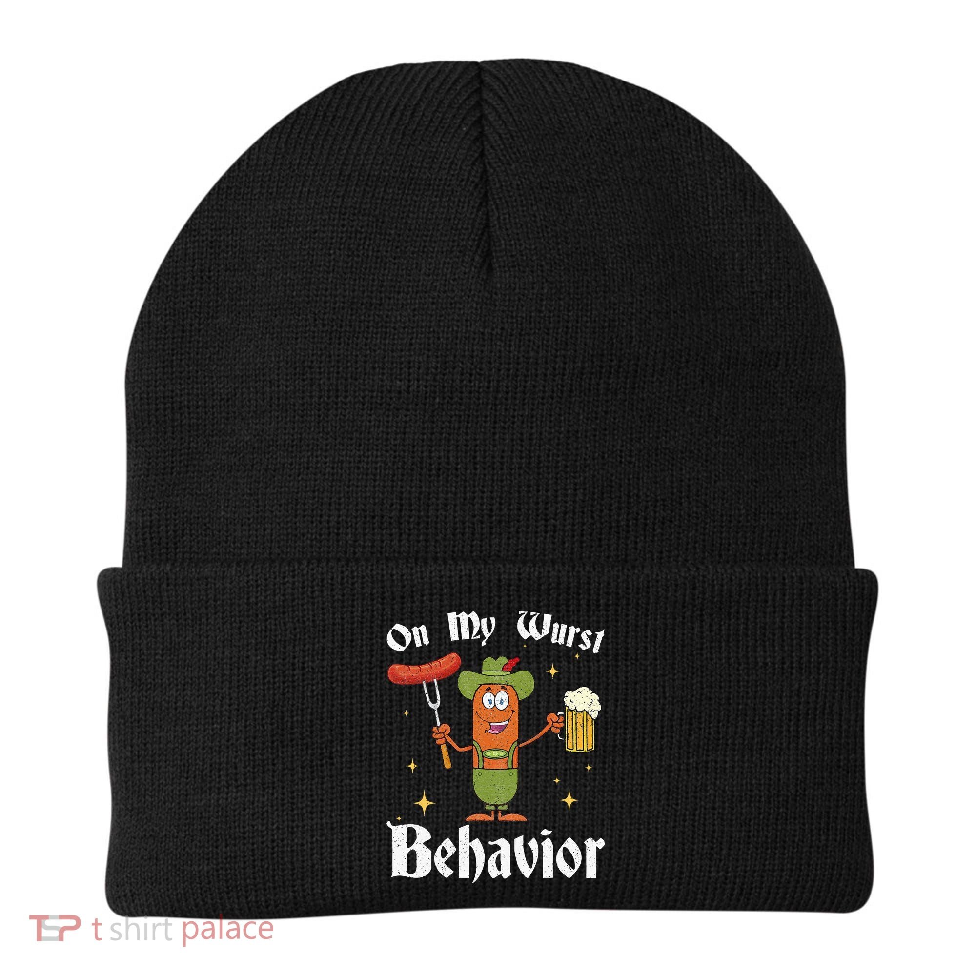 Oktoberfest On My Wurst Behavior Beanie