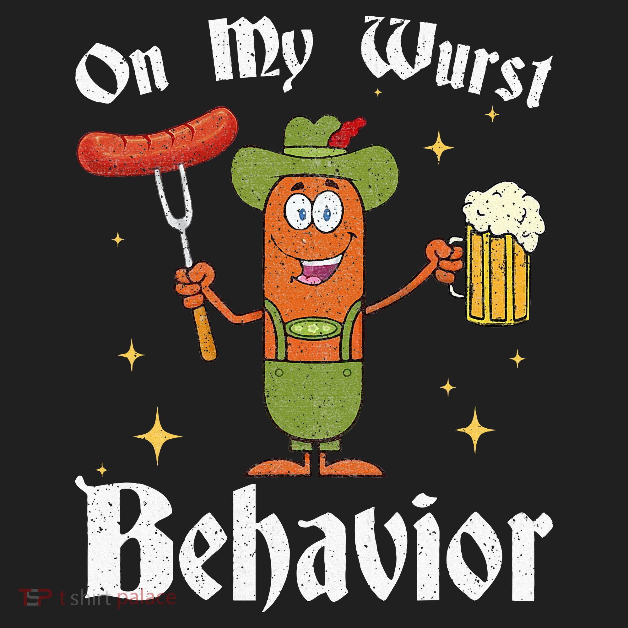 Oktoberfest On My Wurst Behavior Tumbler