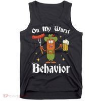 Oktoberfest On My Wurst Behavior Tank Top thumb 0