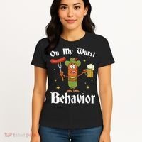 Oktoberfest On My Wurst Behavior Women's T-Shirt thumb 4
