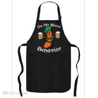 Oktoberfest On My Wurst Behavior Funny German Apron thumb 0