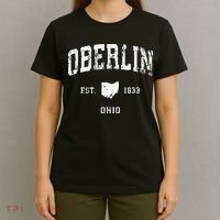 Oberlin Ohio Oh Vintage Athletic Sports T-Shirt thumb 4