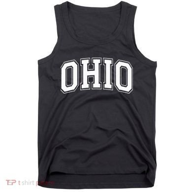 Ohio Oh Ohioan White Text Tank Top