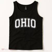 Ohio Oh Ohioan White Text Tank Top thumb 2