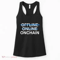 Offline Online Onchain Women's Tank Top thumb 0