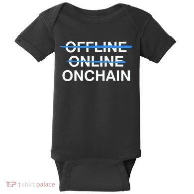 Offline Online Onchain Baby Bodysuit
