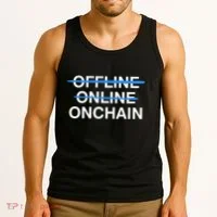 Offline Online Onchain Tank Top thumb 3