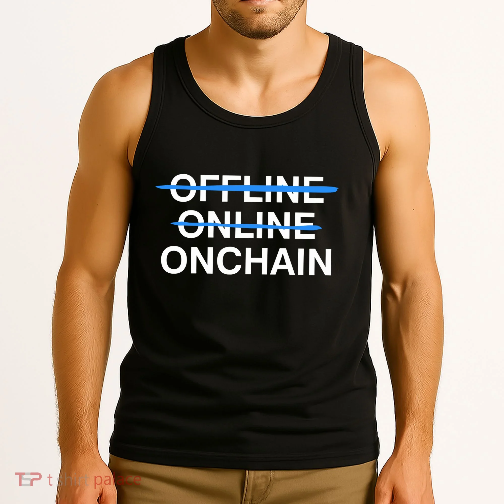 Offline Online Onchain Tank Top