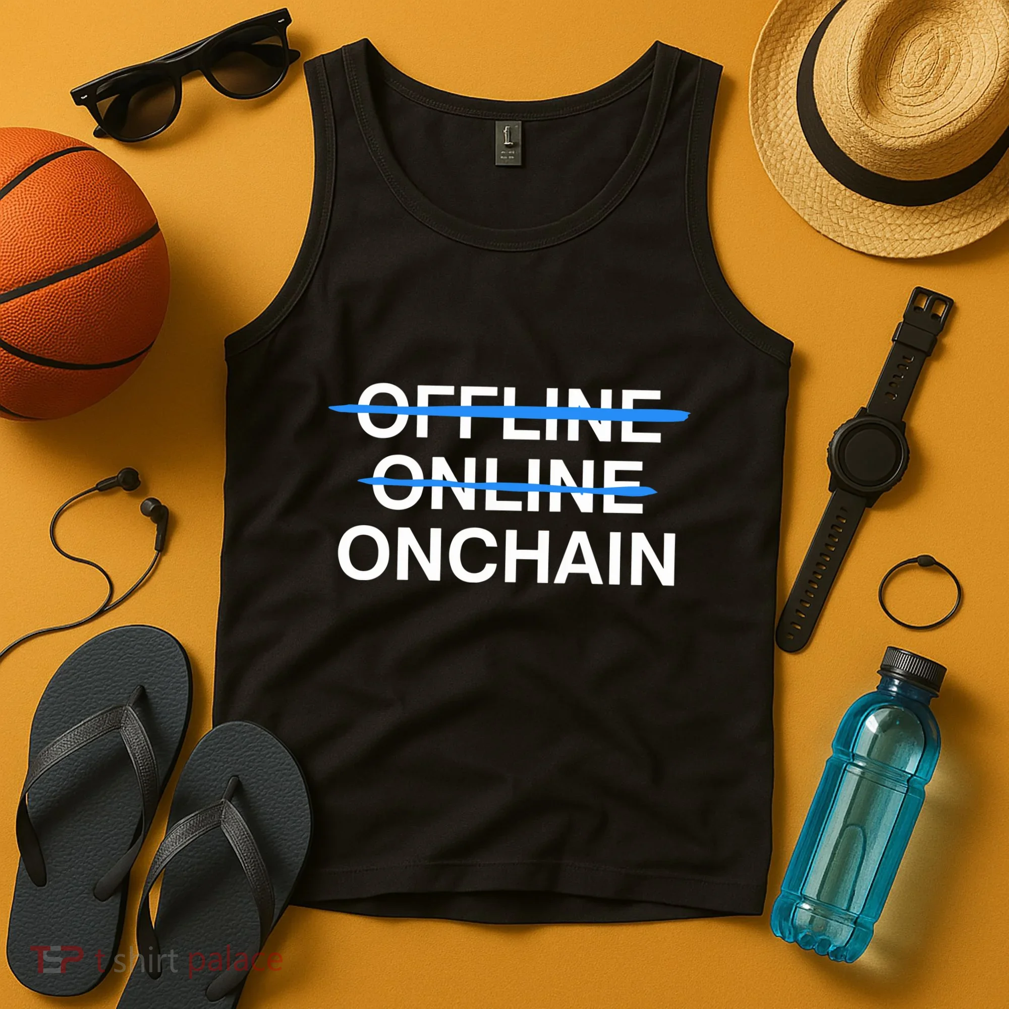 Offline Online Onchain Tank Top
