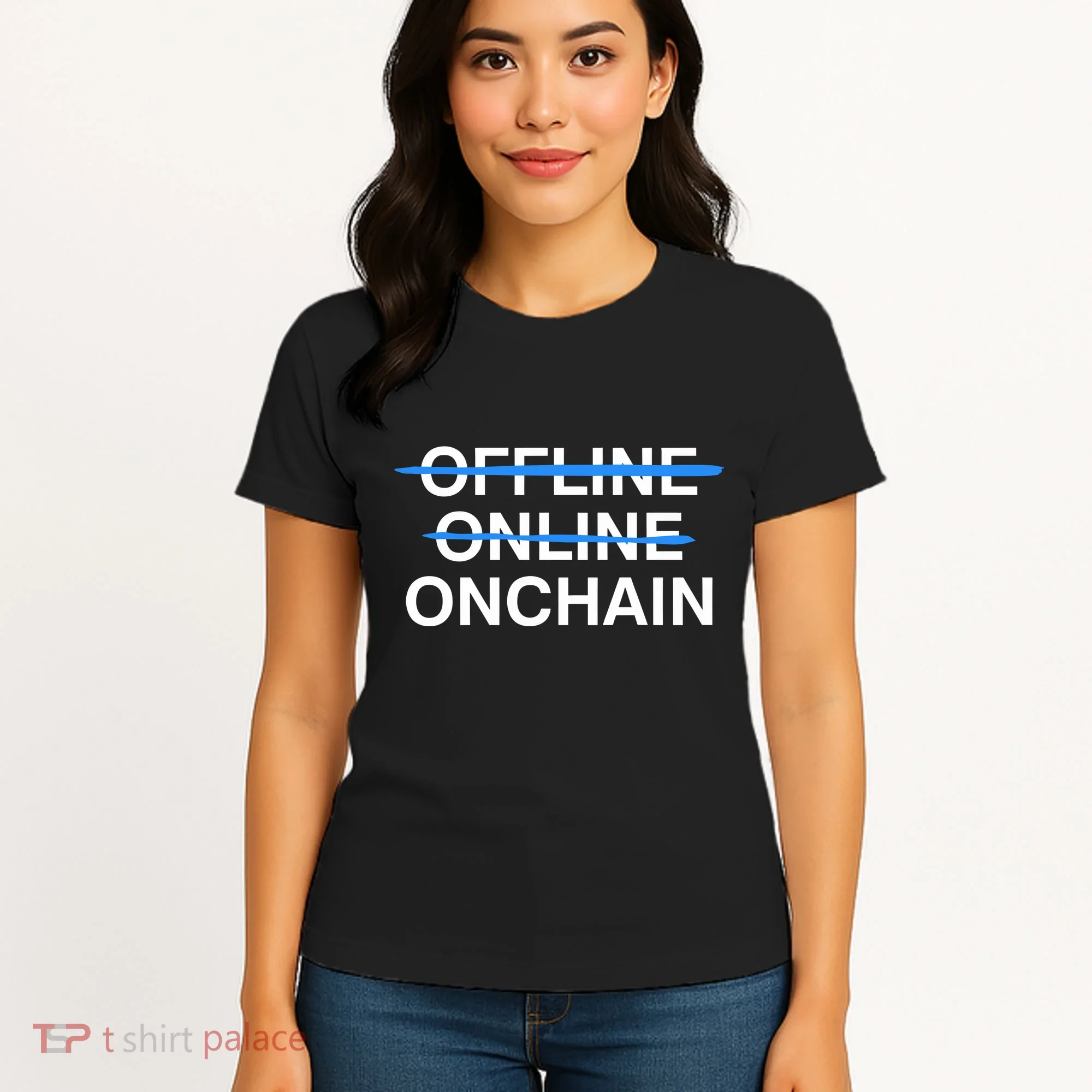 Offline Online Onchain Women's T-Shirt